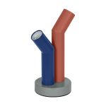 Ledvance Tafellamp Decor Straw Staal Meerkleurig | Geschikt voor 2X E27