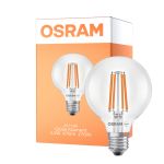 Osram LED Lamps E27 Globe Filament Helder 2.2W 470lm - 827 Zeer Warm Wit | Vervangt 40W