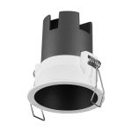 Ledvance LED Spot Twist Pro Aluminium Zwart Reflector 5W 350lm 30D - 840 Koel Wit | 70mm - Zaagmaat 65mm - IP20