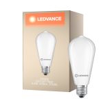 Ledvance Classic LED E27 Peer Mat 3.4W 470lm - 827 Zeer Warm Wit | Vervangt 40W