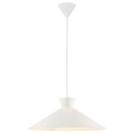 Nordlux Dial 45 Pendelarmatuur Metaal Wit | Geschikt voor 1x E27