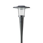 Philips LED Straatverlichting Lantaarn City Charm Snoeroba BDS490 Grijs 13W 1579lm 360D - 740 Koel Wit | IP66 - Symmetrisch 