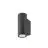 SLV Helia Pro S Wandlamp Aluminium Antraciet 6W 700lm - 827 Zeer Warm Wit | Buitenverlichting - IP65