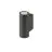 SLV Helia Pro S Up/Down Wandlamp Aluminium Antraciet 6W 700lm - 827 Zeer Warm Wit | Buitenverlichting - IP65