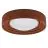 Ledvance LED Plafondlamp Orbis Beton Bruin 18W 1500lm - 830 Warm Wit | Dimbaar