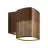 Nordlux Sidara Wandlamp Bruin | Seaside - IP54 - Geschikt voor E27