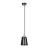 Emibig Hanglamp Bolero Staal Zwart | Geschikt voor 1x E27 - Max 15W
