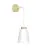 Emibig Wandlamp Bolero Staal Wit | Geschikt voor 1x E27 - Max 15W