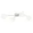 Emibig Plafondlamp Opus Staal Wit | Geschikt voor 4x E14 - Max 10W