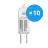 Voordeelpak 10x Osram Halogeen G4 Capsule Halostar Starlite 5 W 