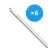 Voordeelpak 6x Bright Choice LED Waterdichte Montagebalk 27W 2970lm - 840 Koel Wit | 150cm
