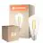 Voordeelpak 6x Ledvance Filament LED E27 Peer Helder 3.8W 806lm - 830 Warm Wit | Vervangt 60W
