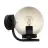 Eglo Wandlamp Taverna Staal Zwart | IP44 - Geschikt voor 1x E27