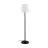 Eglo Sokkel Lamp Alghera Zwart | IP44 - Geschikt voor 1x E27