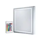 Ledvance LEDWand- plafondlamp 38W 1900lm - 830 Warm Wit | 400x400mm - IP20 - RGBW - Afstandsbediening