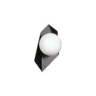 Emibig Wandlamp Drifton Staal Zwart | Geschikt voor 1x E14 - Max 10W