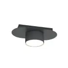 Emibig Plafondlamp Diaz Staal Zwart | Geschikt voor 1x GX53 - Max 12W