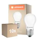 Voordeelpak 10x Ledvance Classic LED E27 Peer Mat 3.4W 470lm - 827 Zeer Warm Wit | Vervangt 40W