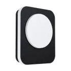 Eglo Wandlamp Madriz Aluminium Zwart 3W 370lm - 830 Warm Wit | IP44