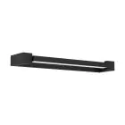 Eglo Wandlamp Gemiliana Staal Zwart 8.9W 1000lm - 840 Koel Wit | IP44 