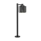 Eglo Sokkel Lamp Selinus Staal Zwart| IP65 - Geschikt voor 1x E27